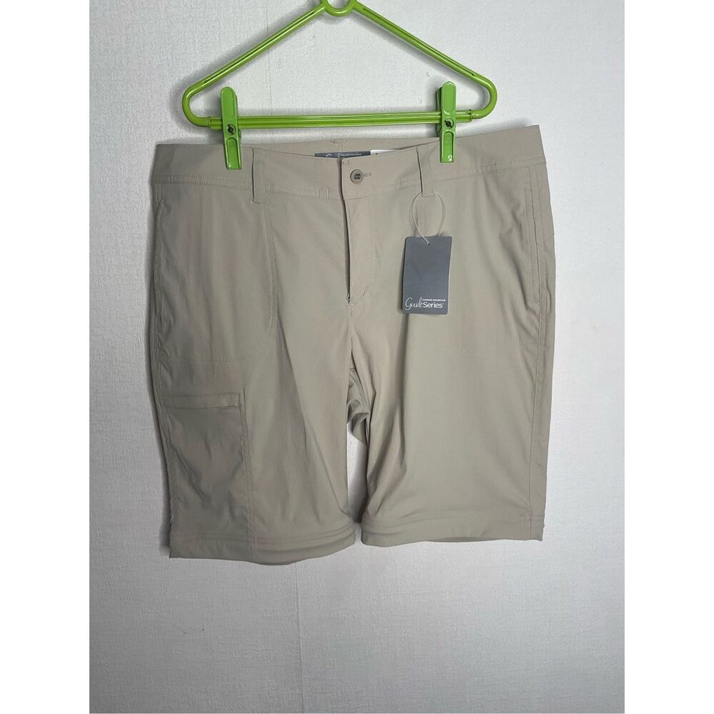 Gander‎ Mountain Guide Series Shorts Women’s size 12 Nylon Hiking Fishing UPF50+